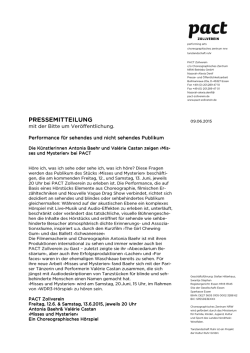PM &rsaquo;Antonia Baehr/Valerie Castan:Misses und