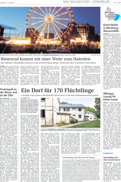 Elbe Wochenblatt vom 11.04.2015