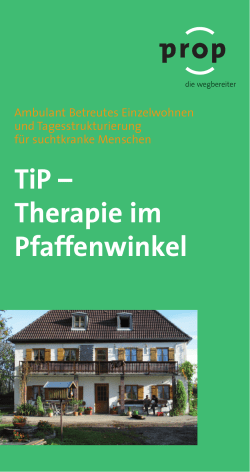 TiP &ndash; Therapie im Pfaffenwinkel