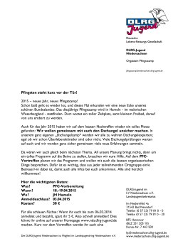 Ausschreibung als PDF - DLRG-Jugend DLRG