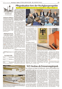 - Pflege am Boden