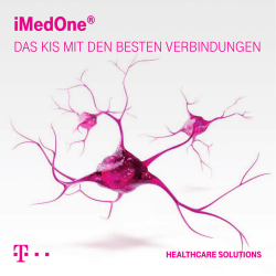 iMedOne® - Telekom Healthcare Solutions