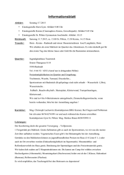Infoblatt Sommer2015