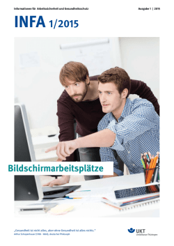 INFA 1/2015 - Unfallkasse Th&uuml;ringen