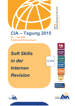 Programm CIA Tagung 2015 HP