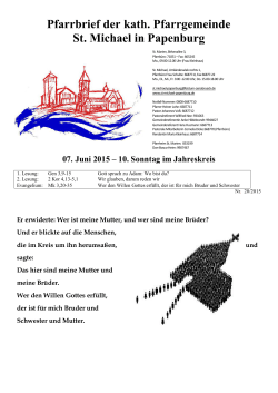 Nr. 20-07.06.2014 - St. Michael Papenburg: Startseite