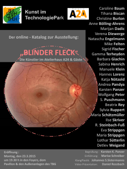"Blinder Fleck" online Katalog - TechnologiePark Bergisch Gladbach