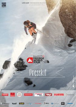 PRESSKIT | 1 - Freeride World Tour