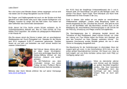 Elternbrief März 2015 - Schillerschule Wolfsburg