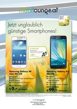 Jetzt unglaublich g&uuml;nstige Smartphones!
