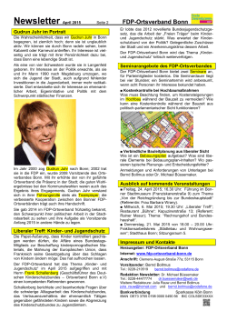 Seite 2 - FDP Ortsverband Bonn