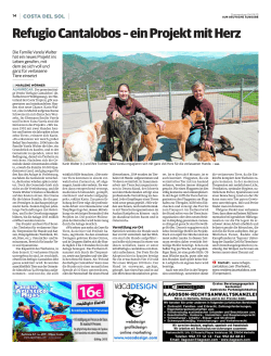 Refugio Cantalobos &ndash; ein Projekt mit Herz