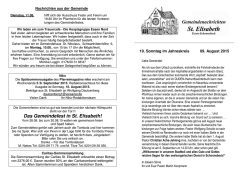 - St. Elisabeth