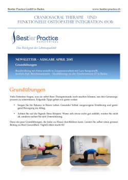 Grund&uuml;bungen - Bestler Practice