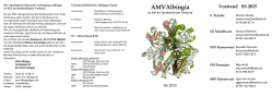 Semesterprogramm SS 2015