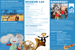 KINDERZEIT MUSEUM LA8 - Kulturhaus LA8 Baden