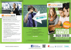 JOBMESSE - Stellenwerk Hamburg