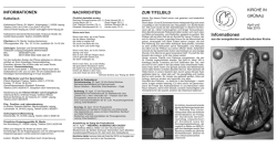 Informationen - Kirche in Leipzig