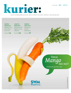 SWM Kurier Ausgabe 1/2015 herunter laden