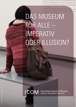 DAS MUSEUM FÜR ALLE – IMPERATIV ODER ILLUSION?