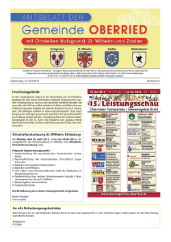 Amtsblatt Oberried 16_2015