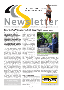herunterladen  - Leichtathletik Club Schaffhausen