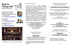 Hier k&ouml;nnen Sie sich das aktuelle Programm &bdquo;Musik im Stift