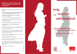Jung, selbstbewusst! - Zonta Club Nürnberg Area