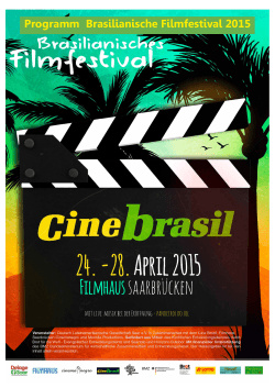Programm Brasilianische Filmfestival 2015