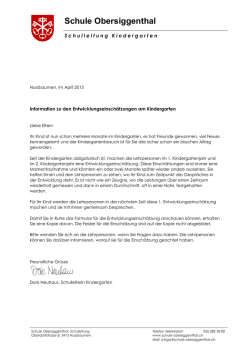 - Schule Obersiggenthal