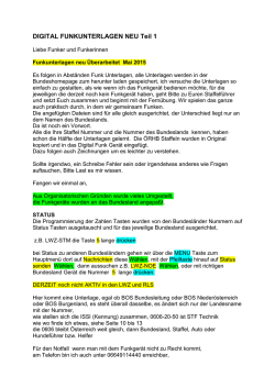 DIGITAL FUNKUNTERLAGEN NEU Teil 1