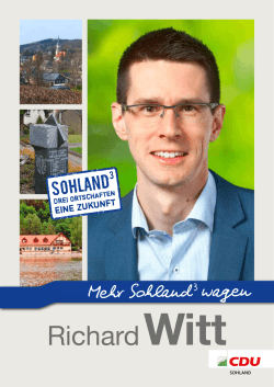 Richard - CDU Ortsgruppe Sohland