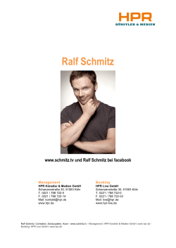 Vita Ralf Schmitz_2015-03-01