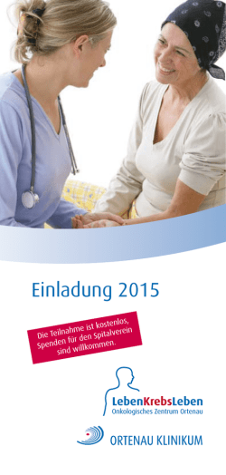 Einladung 2015 - Ortenau Gesundheitswelt