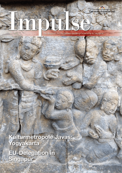 Kulturmetropole Javas: Yogyakarta EU