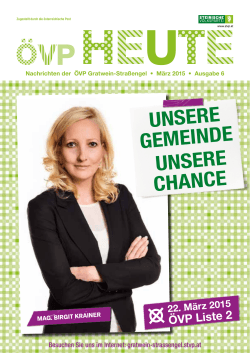 ÖVP Gratwein-Strassengel März 2015