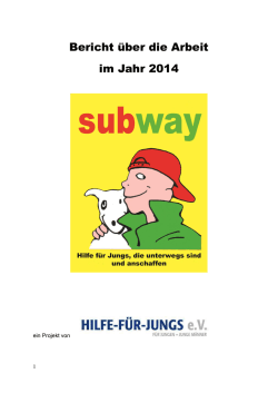 Jahresbericht. - HILFE-F&Uuml;R