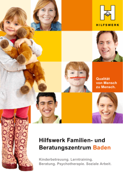 Hilfswerk Familien- und Beratungszentrum Baden