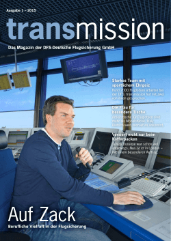 Ausgabe 01/2015 - Deutsche Flugsicherung GmbH