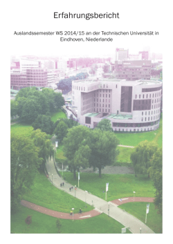 Eindhoven, Eva Heimann - Technische Universität Darmstadt