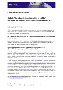 Globale Migrationsstr&ouml;me: Wen zieht es wohin