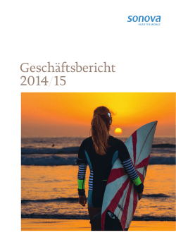 Kompletter Geschäftsbericht 2014/15