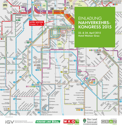 Informationen zum Nahverkehrskongress