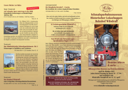 Schmalspurbahnmuseum Historischer Lokschuppen Bahnhof