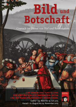 EINE GEMEINSAME AUSSTELLUNG DER STIFTUNG SCHLOSS