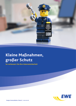 Infoblatt Intersicherheit