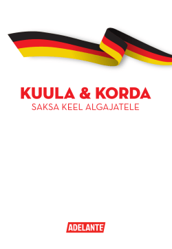 KUULA & KORDA - Adelante Koolitus