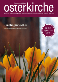 PDF-Datei - Osterkirchengemeinde Nürnberg