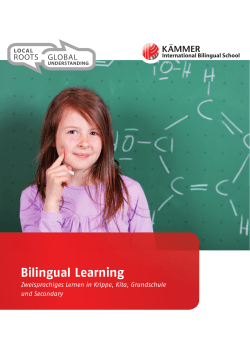 KIBS-Magazin - Kämmer International Bilingual School