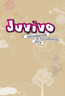 Jahresbericht 2014 JUVIVO GL